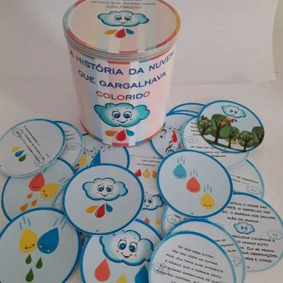 📌 A Nuvem que Gargalhava Colorido